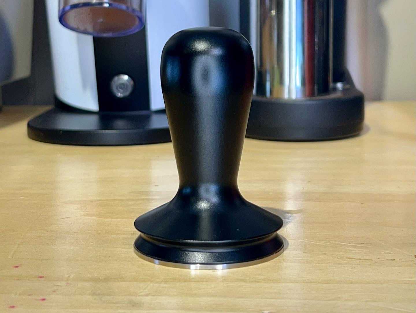 Black Espresso Tamper