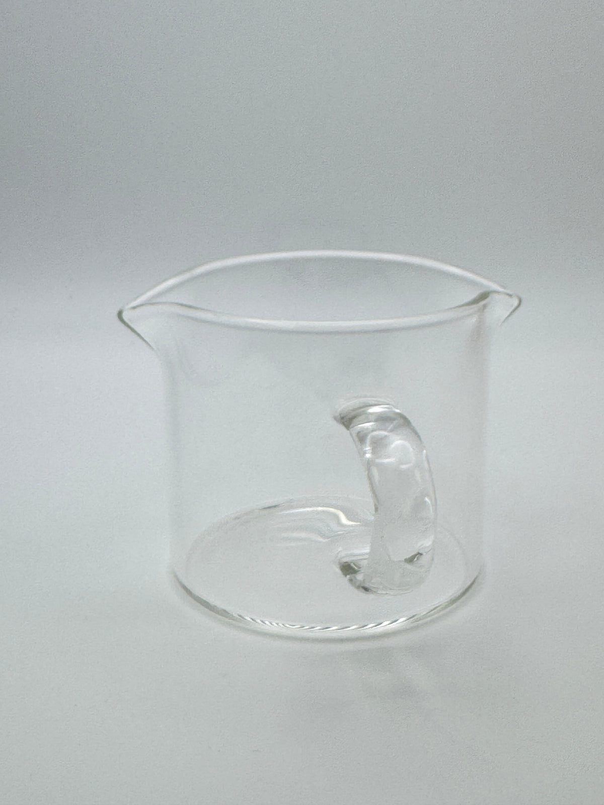 Double Spouted Coffee Glass 75 ML With Handle Cup Espresso Glass