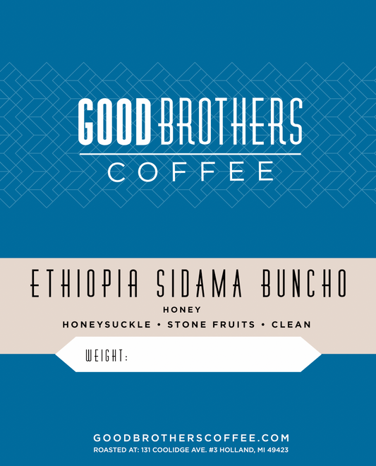 Ethiopia Buncho Honey Sidama Light Roast