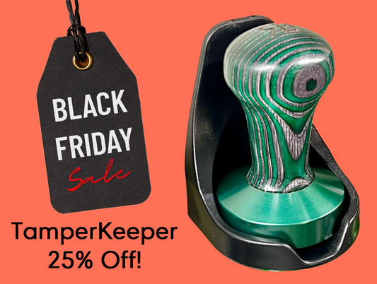 The Original TamperKeeper - Espresso Tamper Wall Rack