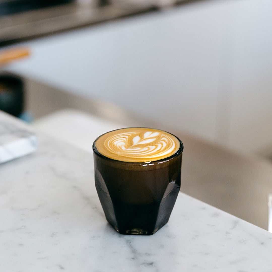 Vero Cappuccino Glass (6oz) - Smoke