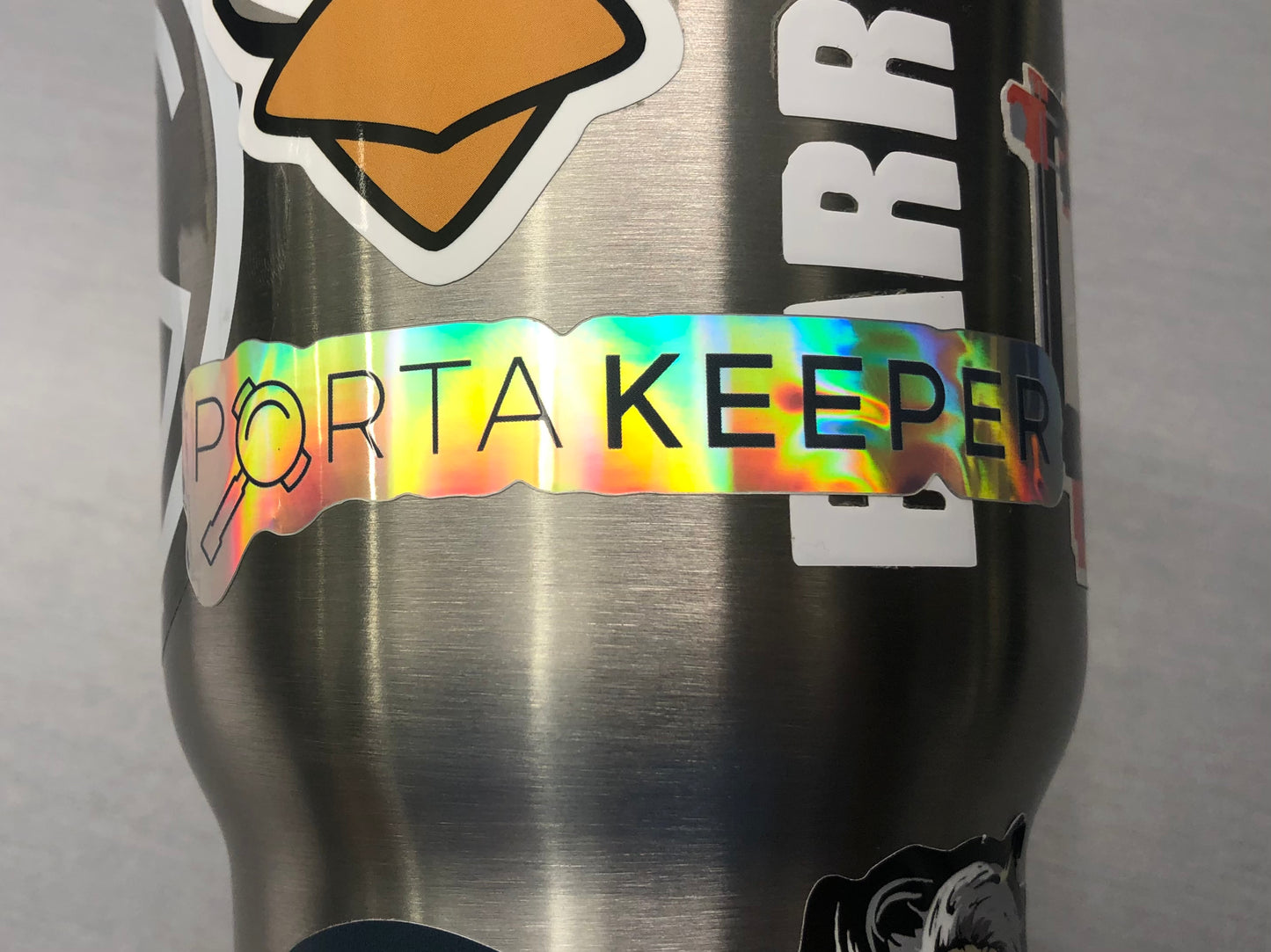 PortaKeeper Vinyl Sticker - Metallic Color Changing Rainbow